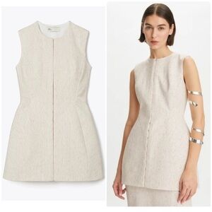 New Tory Burch Hook and Eye Tunic Dress